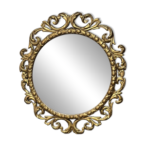 Miroir rond Mural Vintage