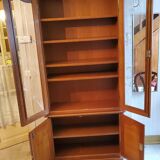Glazed cherry bookcase