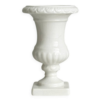 White porcelain vase