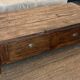 Wooden coffee table