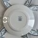 Set of 4 flat plates Creil and Montereau Labrador