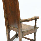 Renaissance style caquetoire armchair