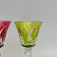 2 large crystal glasses from Saint Louis, Camargue model.