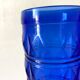 Vintage cobalt blue water glasses Francesinho Brazil