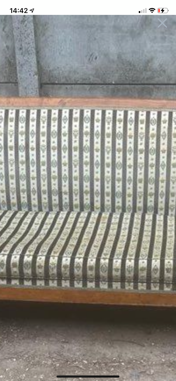 Canapé ancien, canapé style Louis XV