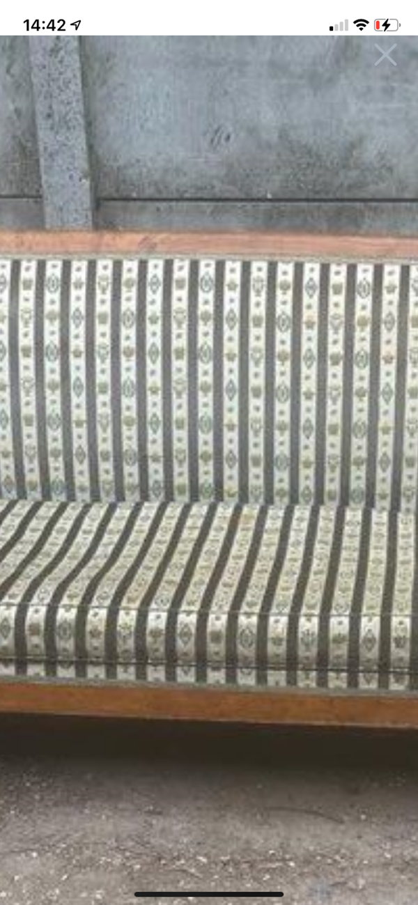 Canapé ancien, canapé style Louis XV