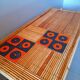 Audoux Minet / Capron 1950 rattan coffee table