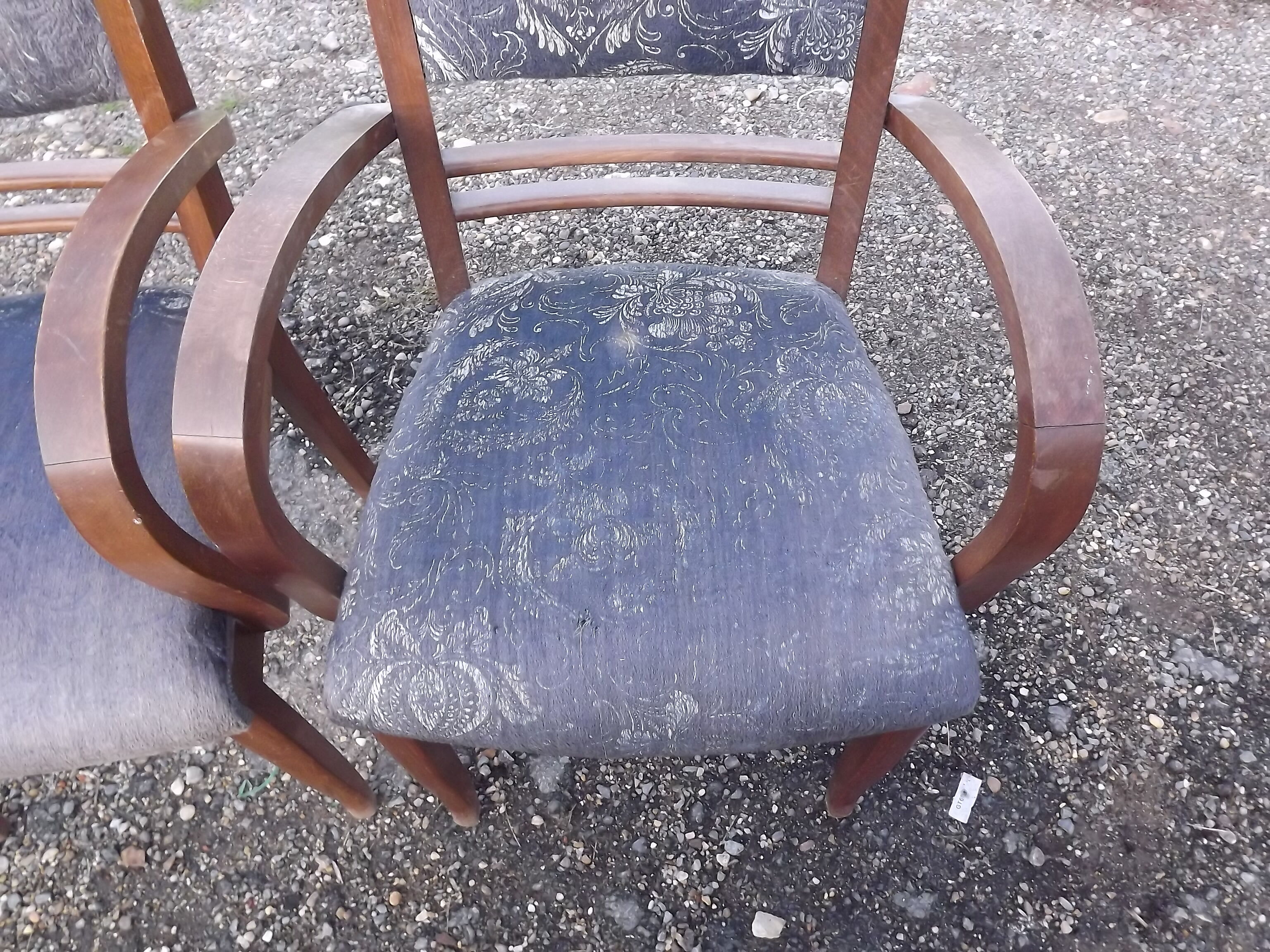 Paire de fauteuils bridge des années 30