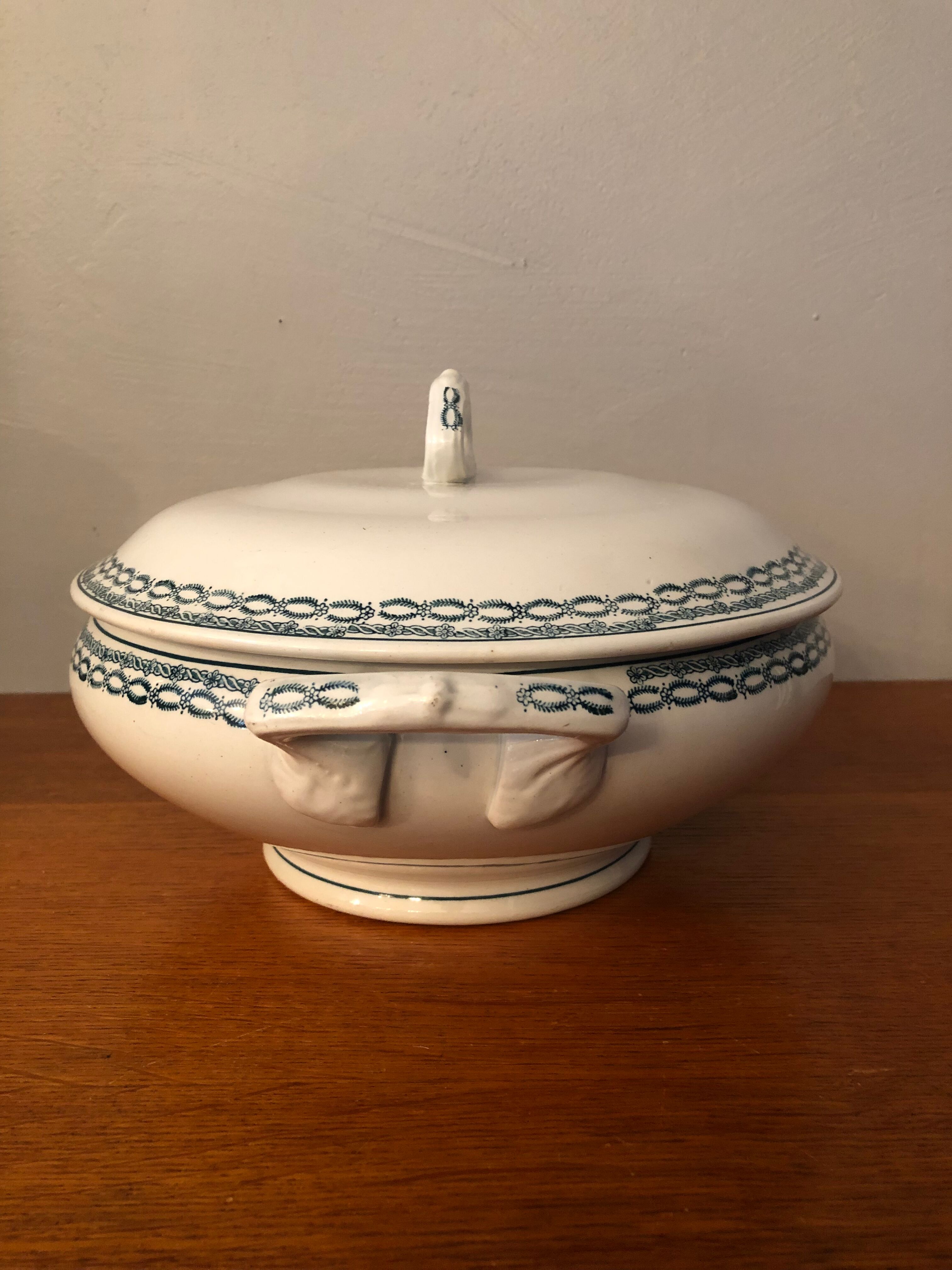 Earthenware soup pot Terre de fer Saint Amand