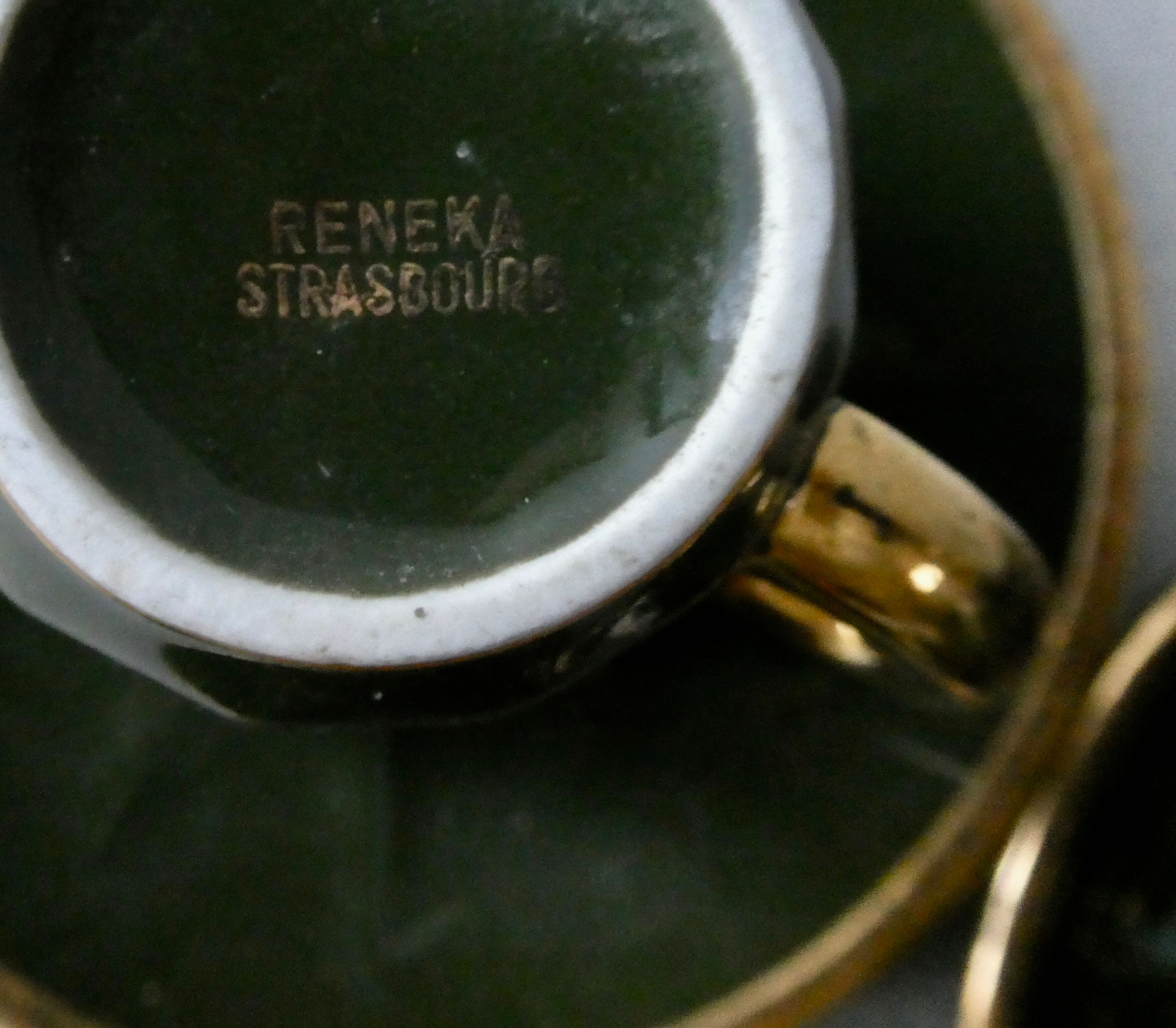 Reneka Strasbourg 3 coffee cup set, bistro