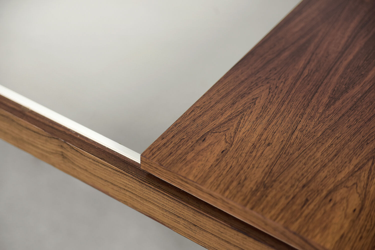 German rosewood adjustable table from e.m.ü, 1960s