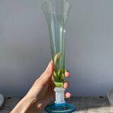 Multicolored Clichy glass vase