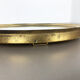 German modernist wall brass mirror Vereinigte Werkstätten München 1950s