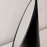 Lipstick leather table mirror