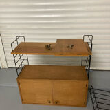 Vintage Alcora wall shelf system