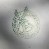 Set plates and dish Moulin des Loups