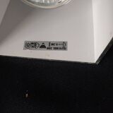 Brushed stainless steel wall lamp