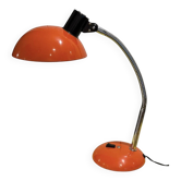Lampe de bureau Sarlam orange, 1970