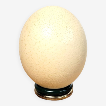 Ostrich egg on base