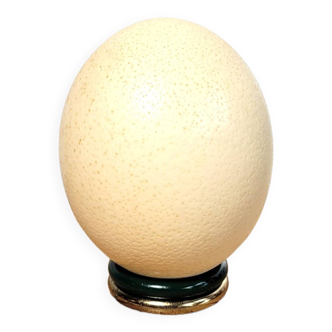 Ostrich egg on base