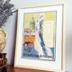 Poster 1930s - original advertising print - cologne uae -30x40cm-with frame '201