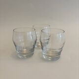 Art Deco transparent glasses