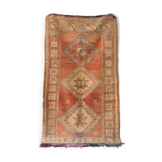 Vintage Zemmour Moroccan rug. Handmade, pure wool. 180x105cm