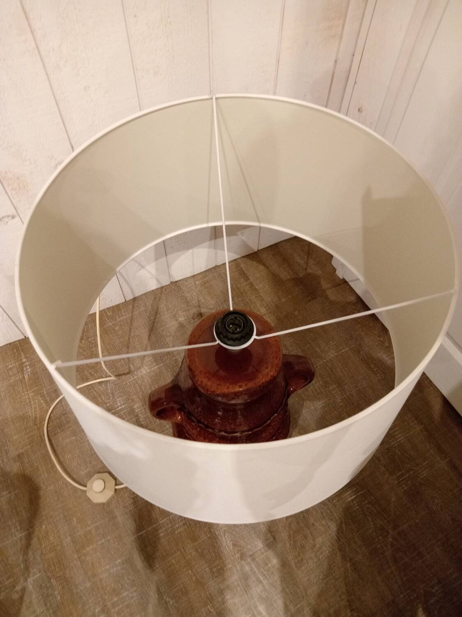 Lampe de sol années 7