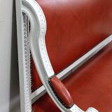 Beech children's bench, Louis XVI style, Early 20th century