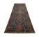 Handmade Traditional Blue Wool Persian Area Rug- 120x272cm
