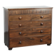 Large antique English chest of drawers/commode from the early 19th century