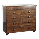 Large antique English chest of drawers/commode from the early 19th century