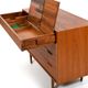 Vanity dresser in teak by Ib Kofod-Larsen 1960s