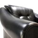 Fauteuil Art Déco en cuir, France 1960