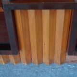 Cubist Art deco style mahogany sideboard