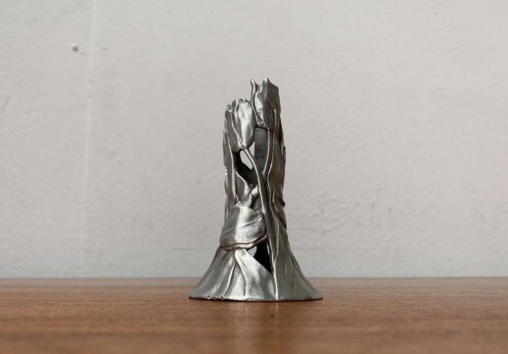 Vintage Ornamental Candle Holder by Seagull Pewter, Canada, 1990s