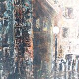 Nocturnal oil painting