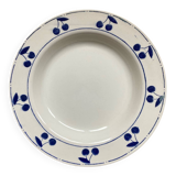 Fruit bowl decorated with blue cherries