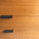 Vintage chest of drawers 1980's blond beech 5 drawers