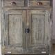 Sideboard in weathered gray wood