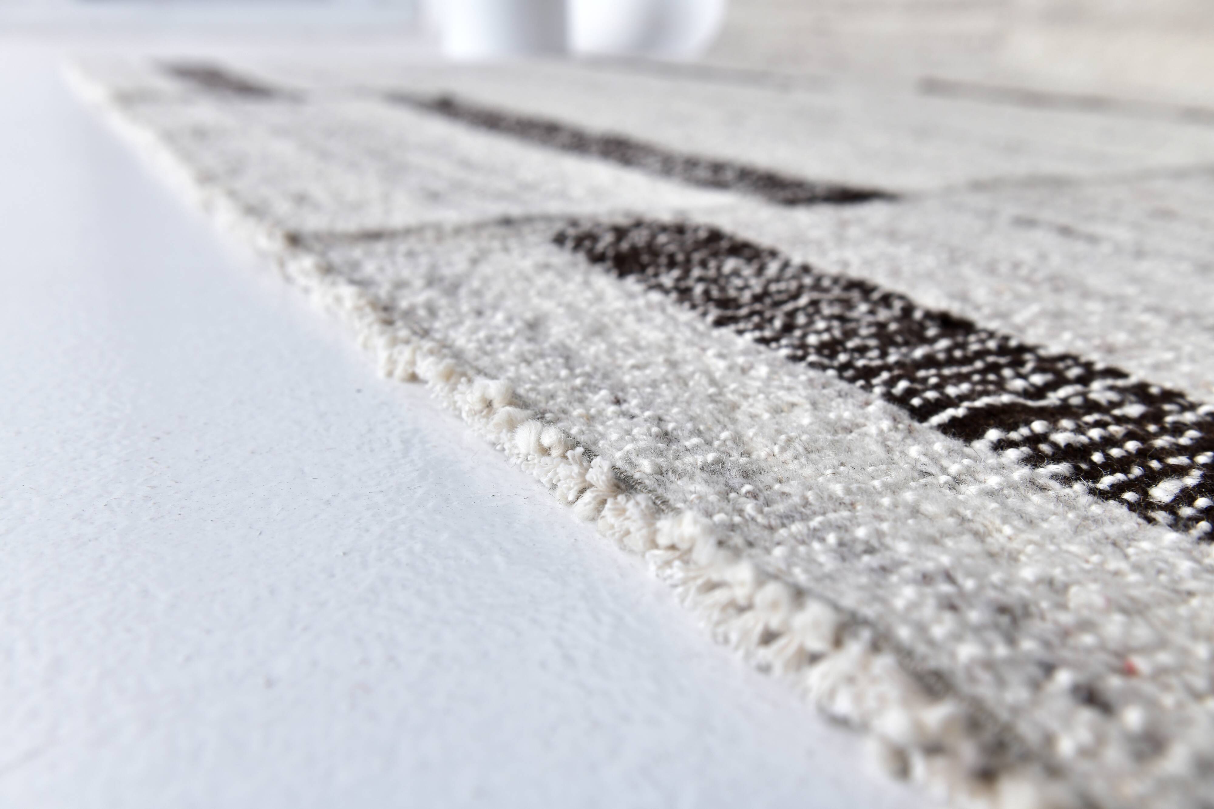 7x10 Beige & Brown Turkish Vintage Kilim Rug 215x320Cm SK 242206