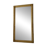 Miroir d’entre-deux ancien doré XIXème