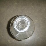 dragon engraved glass carafe