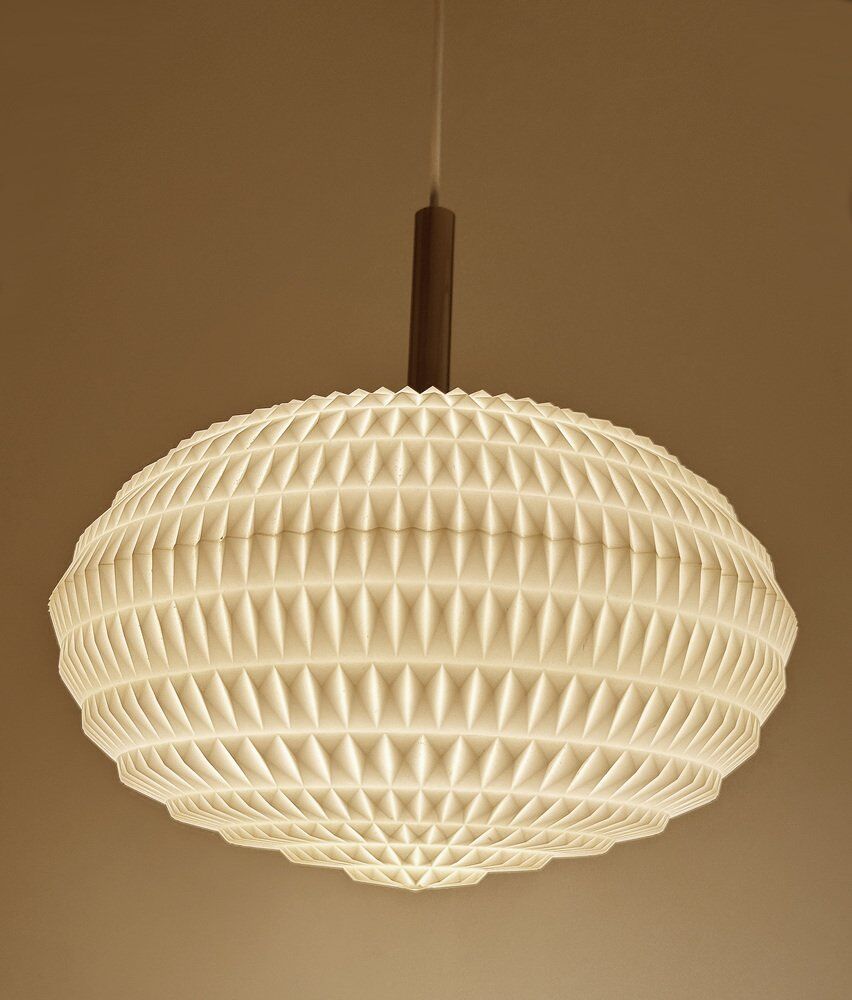 Vintage scandinavian pendant light , 1960s