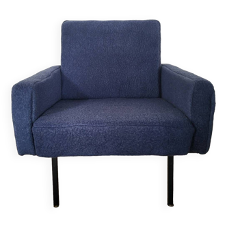 60s armchair in boiled wool