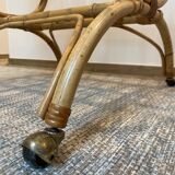 Rattan cradle