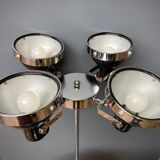 Suspension with 4 lamps of adjustable light indus