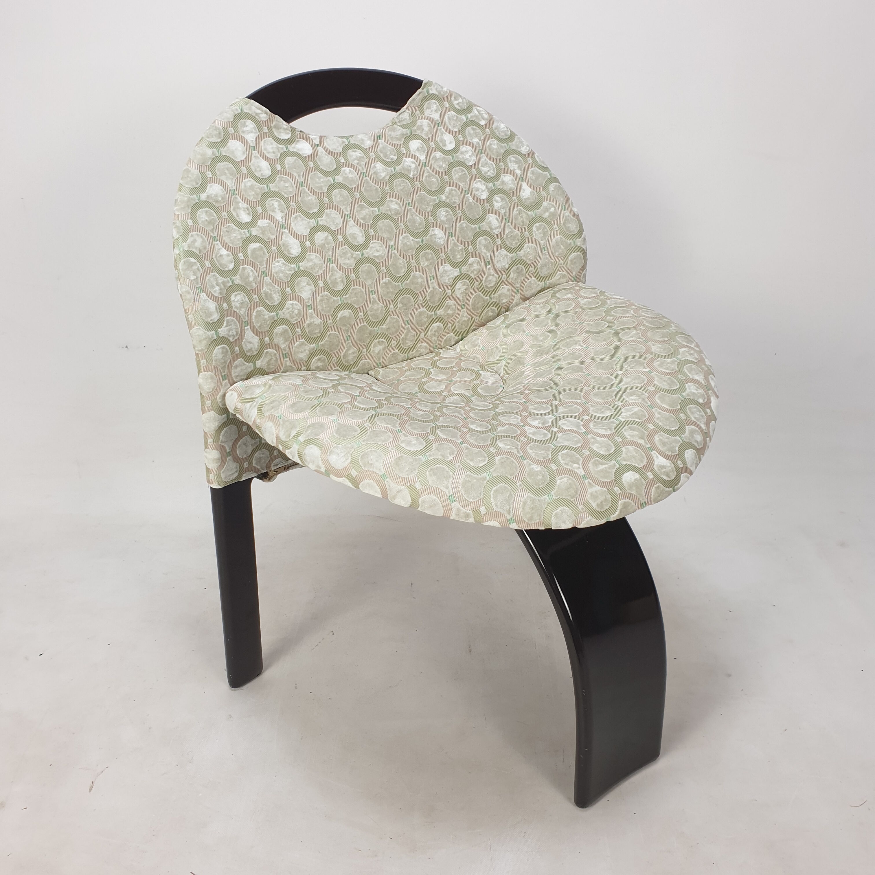 Set of 4 Giovanni Offredi Sail chairs by Saporiti Italy 1973