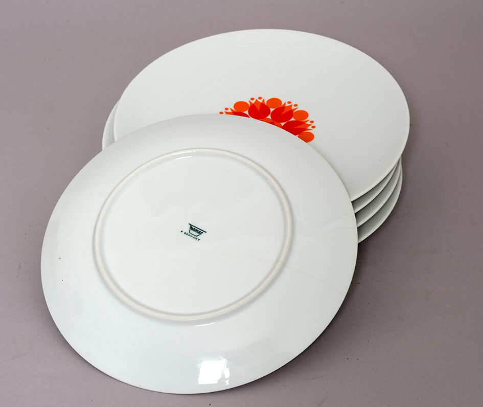 Thomas plates and soup plates 70s