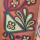 Screen decorated with wool threads, "Huichol" art, Sofia Ribeira, 120 cm